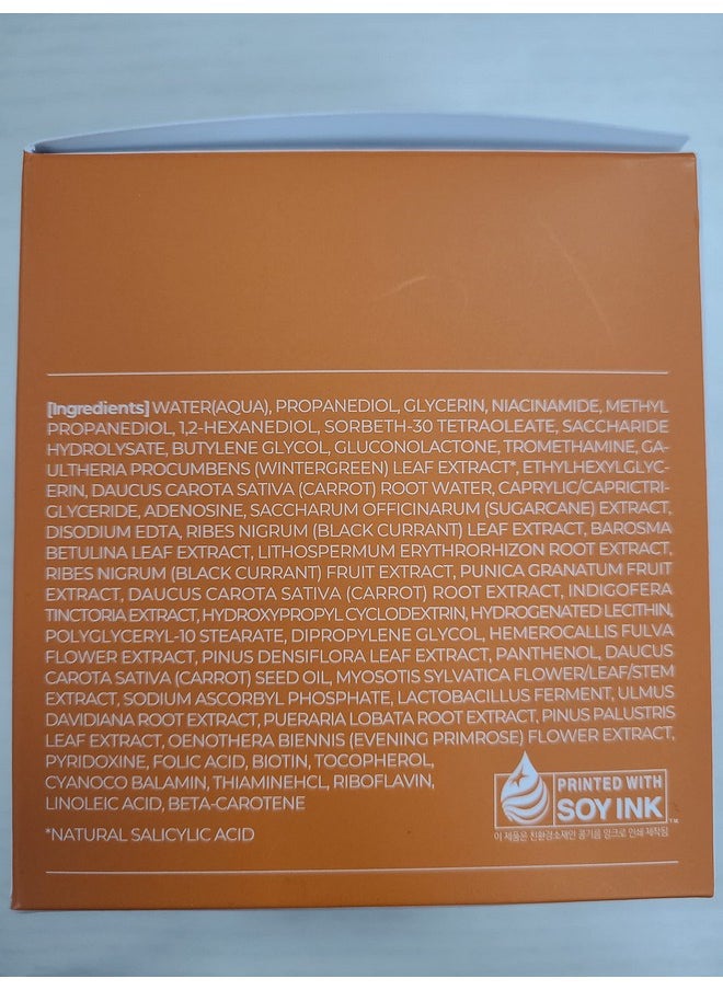 APRILSKIN Carrotene Clarifying Pads | Oily, sensitive, acne-prone skin | Vegan, Cruelty-Free, exfoliating, fights acne & pore-tightening | 60 Pads | No sulfates and Artificial Fragrance