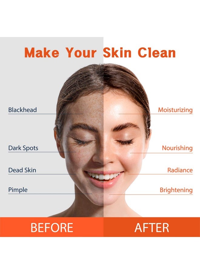 Purederm Vegan Vitamin Sheet Masks (12 Packs) - Facial Sheet Mask for Brightening & radiance Treatment