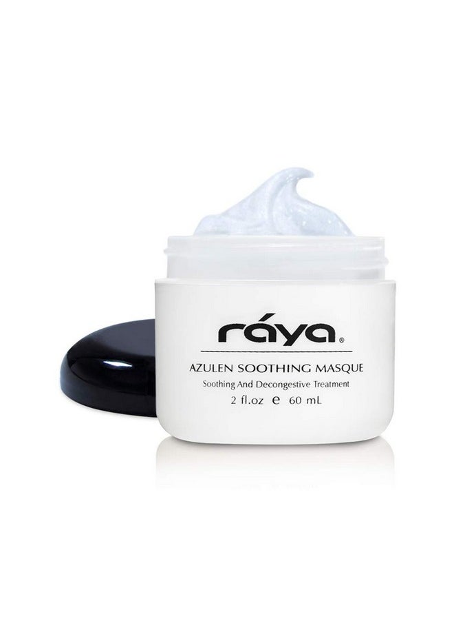 Raya Azulen Soothing Masque (602) | Calming Facial Treatment Mask for Sensitive Skin | Tones and Refines Complexion | Made with Azulene and Aloe Vera