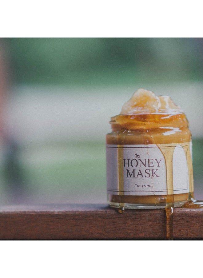 I'm from] Honey Mask 4.23oz | wash off type, real honey 38.7%, Mature skin, Deep moisturization, Nourishment,and Clear Complexion.