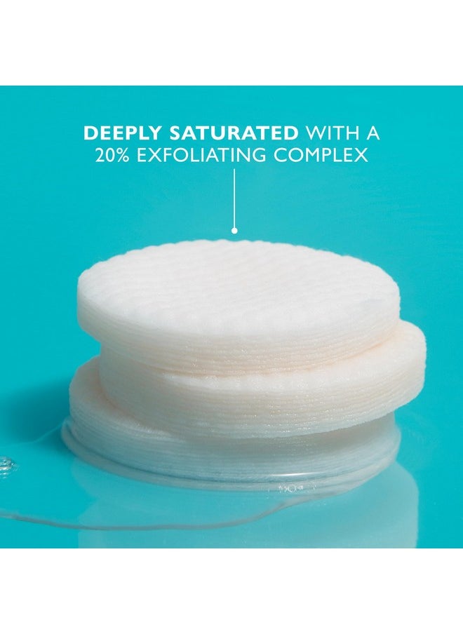 Peter Thomas Roth | Peptide Skinjection Exfoliating Peel Pads, For Smoothing Expression Lines & Emerging Wrinkles, Fragrance-Free, Alcohol-Free, For All Skin Types