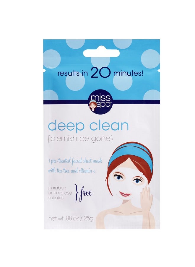 Miss Spa Facial Sheet Mask Deep Clean