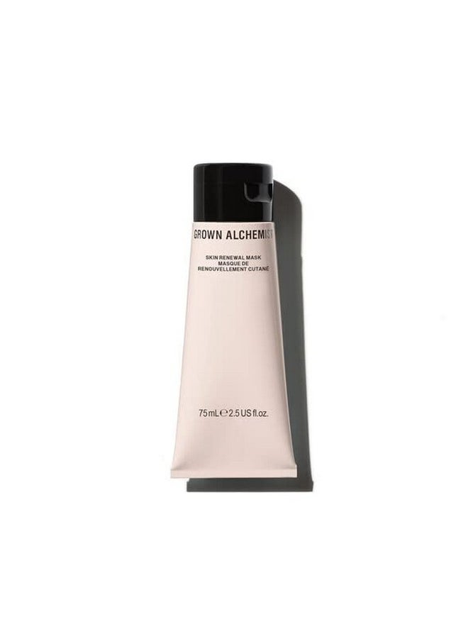 Grown Alchemist Skin Renewal Mask - Deep Cleansing Clay Mask for Face with All Natural Ingredients rich in Vitamins A, E & D - Facial Skin Care Product for Firmer, Smoother, & Toned Skin (75 ml)