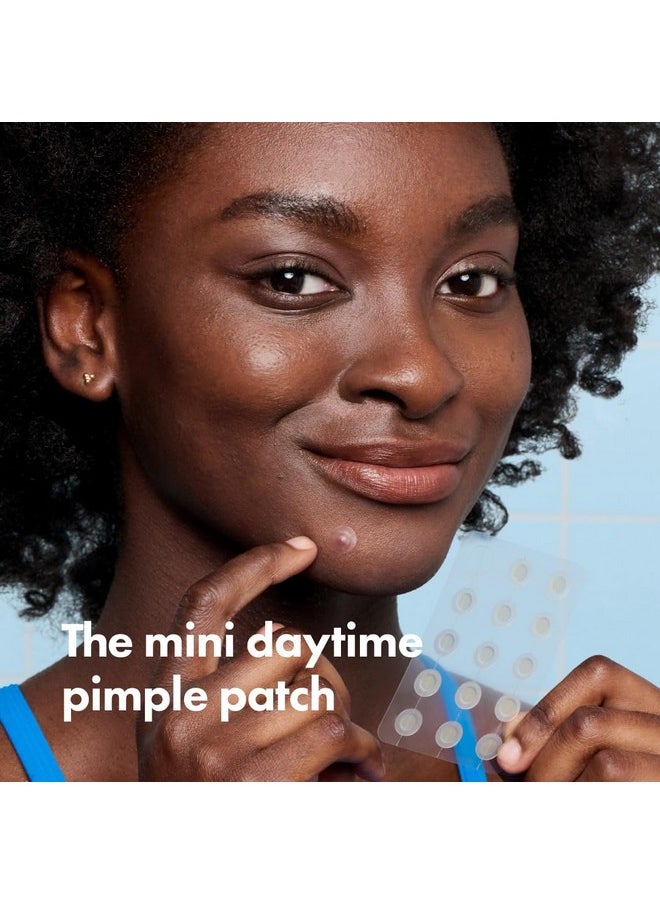 Hero Cosmetics Mighty Patch™ Mini Invisible+ Patches - Extra Small Daytime Hydrocolloid Acne Pimple Patches for Covering Zits and Blemishes, Blends Into Skin and Barely There (30ct 10mm Patches)