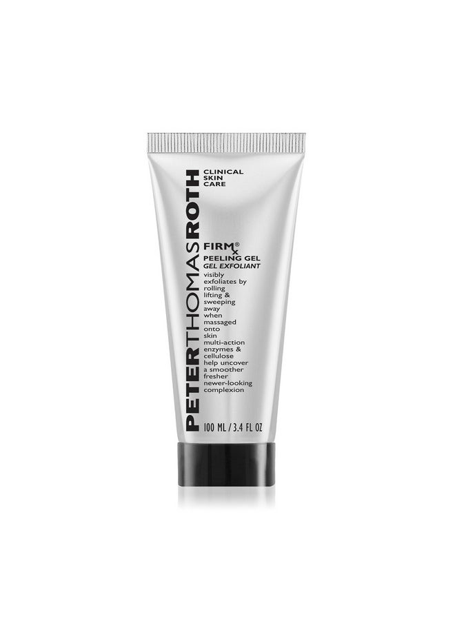 Peter Thomas Roth | FIRMx Peeling Gel | Exfoliant for Dry and Flaky Skin, Enzymes and Cellulose Help Remove Impurities and Unclog Pores 3.4 Fl Oz (Pack of 1)
