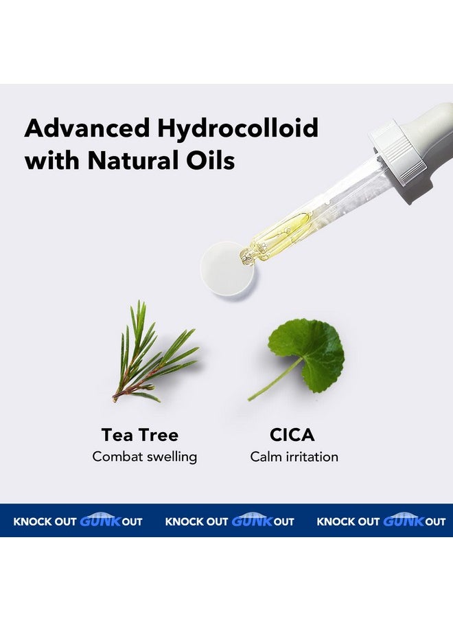 AVARELLE Gunk Out Pimple Patches for Face (100 COUNT), Blackhead & Pore Extractor Pimple Patches | FSA HSA Acne Treatment Zit Patches For Face & Hydrocolloid Cystic Acne Treatment