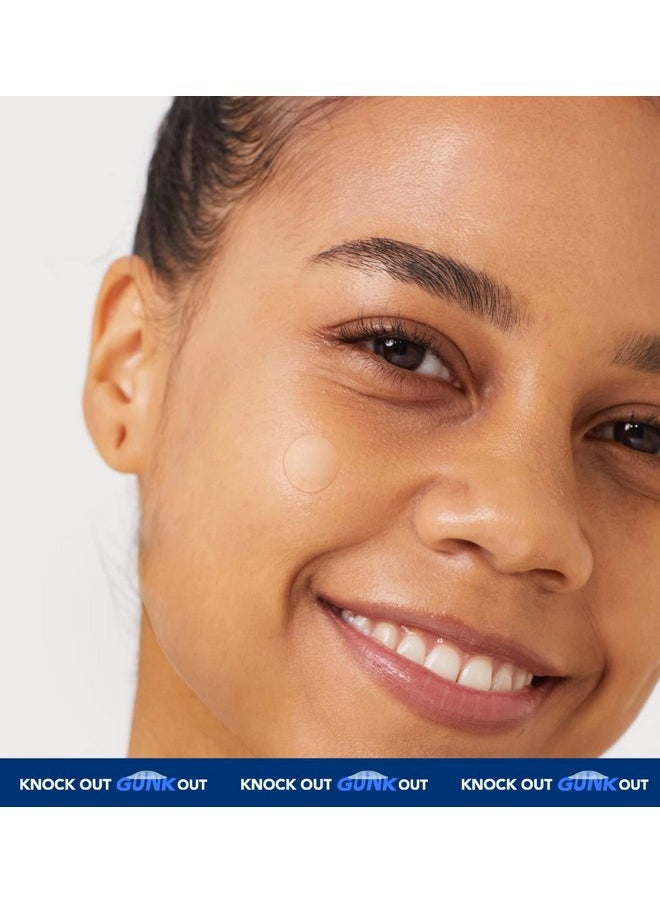 AVARELLE Gunk Out Pimple Patches for Face (100 COUNT), Blackhead & Pore Extractor Pimple Patches | FSA HSA Acne Treatment Zit Patches For Face & Hydrocolloid Cystic Acne Treatment