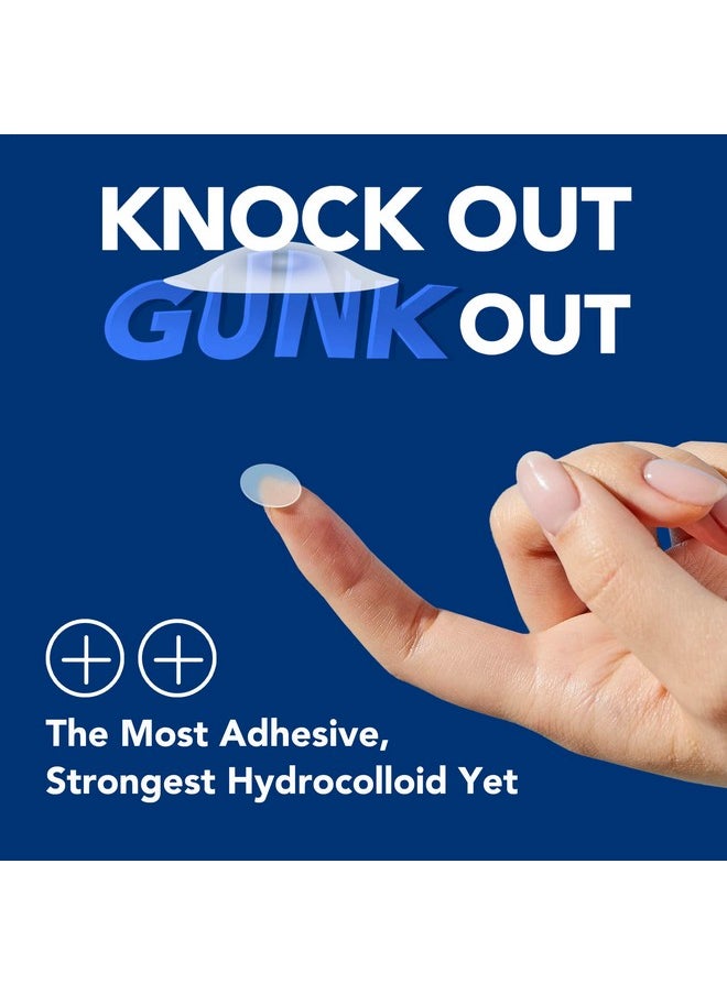 AVARELLE Gunk Out Pimple Patches for Face (100 COUNT), Blackhead & Pore Extractor Pimple Patches | FSA HSA Acne Treatment Zit Patches For Face & Hydrocolloid Cystic Acne Treatment