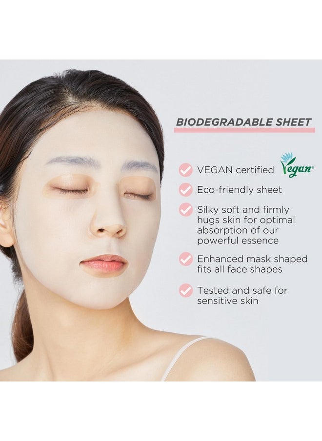 Mediheal Sheet Mask New Essential HERO 6 pack (Tea Tree, Madecassoside, Vita)| Korean Skincare Facial Sheet Mask Combo christmas skin care gift