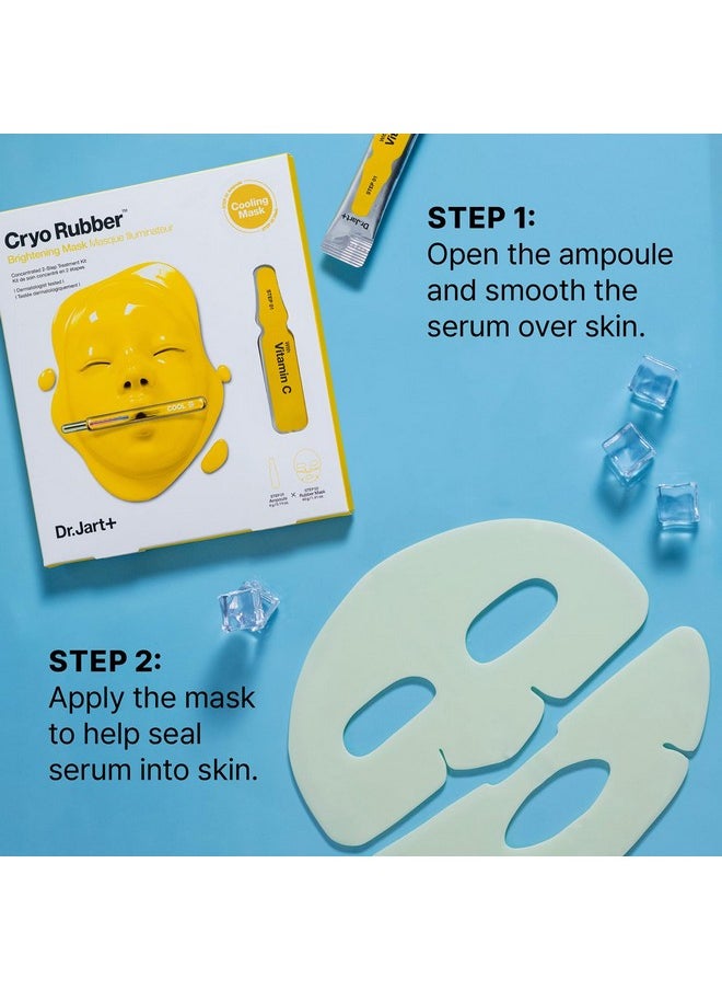 Dr.Jart+ Cryo Rubber Brightening Face Mask | Korean Skin Care, 1.41 Ounce