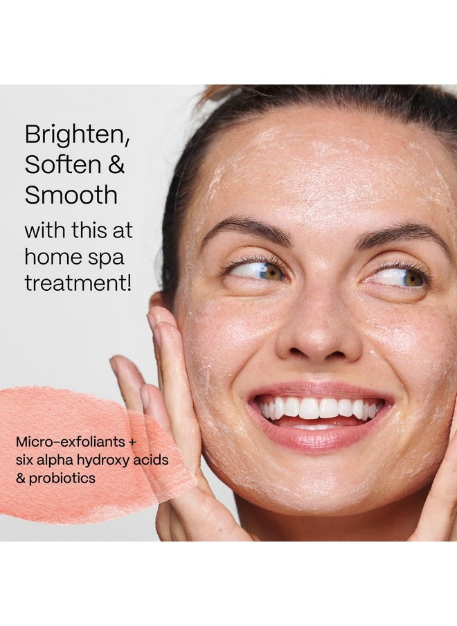 Mad Hippie MicroDermabrasion Facial - Exfoliating Face Scrub with Glycolic Acid, Mandelic Acid, AHA Complex & Hyaluronic Acid, 2.1 Fl Oz