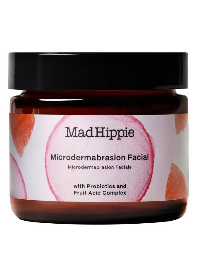 Mad Hippie MicroDermabrasion Facial - Exfoliating Face Scrub with Glycolic Acid, Mandelic Acid, AHA Complex & Hyaluronic Acid, 2.1 Fl Oz