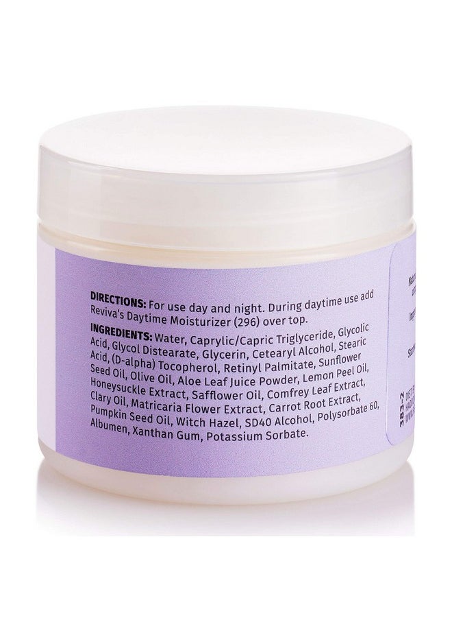 10% Glycolic Acid Creme Daily Moisturizer | Reviva Labs | Natural sugar cane derived Alpha Hydroxy Acid (AHA) cream delivers gentle exfoliation