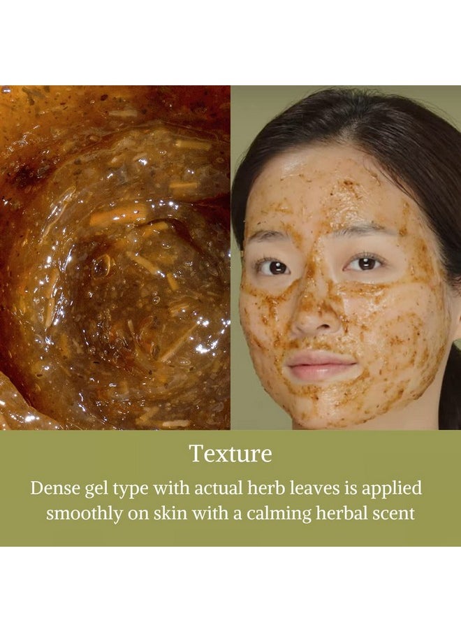 [I'M FROM] Mugwort Mask 3.88 fl oz | Natural Herb, Tea tree, Wash-off, Cooling and fast Soothing Breakouts, for Sensitive skin