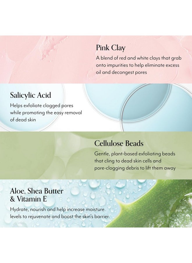 Bliss Blackhead Breakdown - Blackhead Purifying Stick - Extracts Pore Clogging Debris - Formulated with Pink Clay & Salicylic Acid