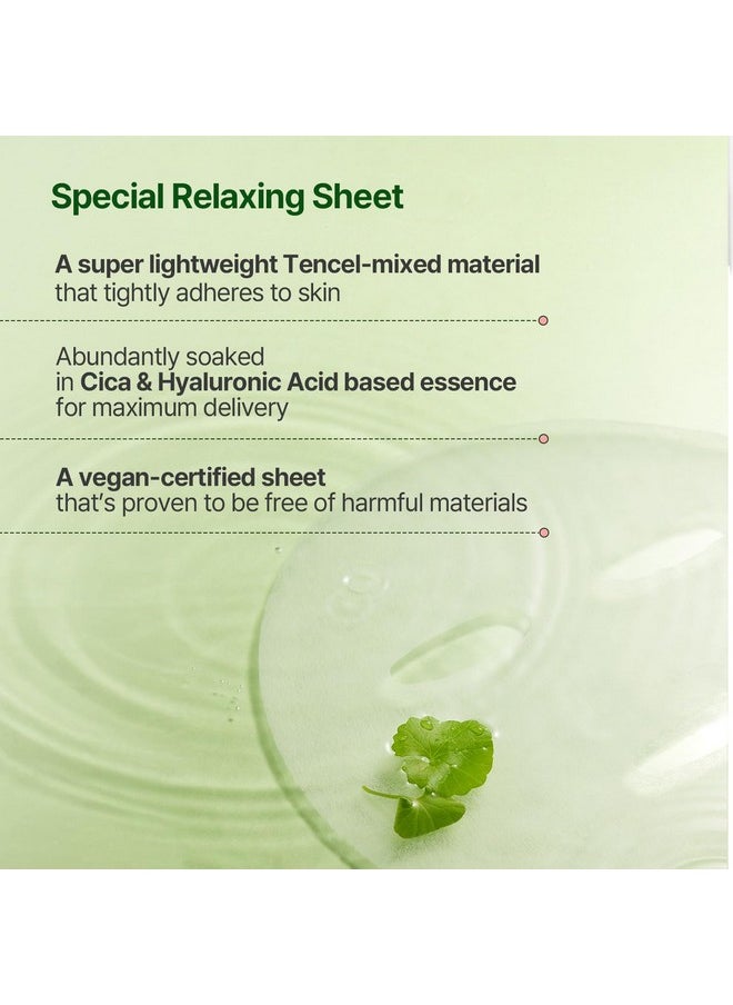 Torriden BALANCEFUL Cica Facial Sheet Masks (10 Sheets) - Facial Mask for Soothing, Calming, Balancing, and Nourishing with Centella Asiatica, Hyaluronic Acid, and Panthenol