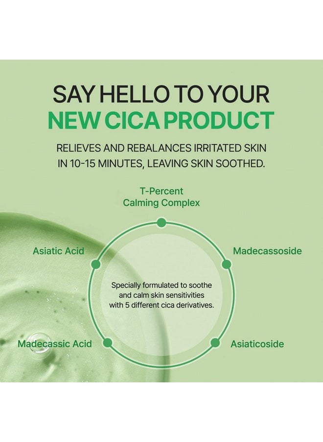 Torriden BALANCEFUL Cica Facial Sheet Masks (10 Sheets) - Facial Mask for Soothing, Calming, Balancing, and Nourishing with Centella Asiatica, Hyaluronic Acid, and Panthenol