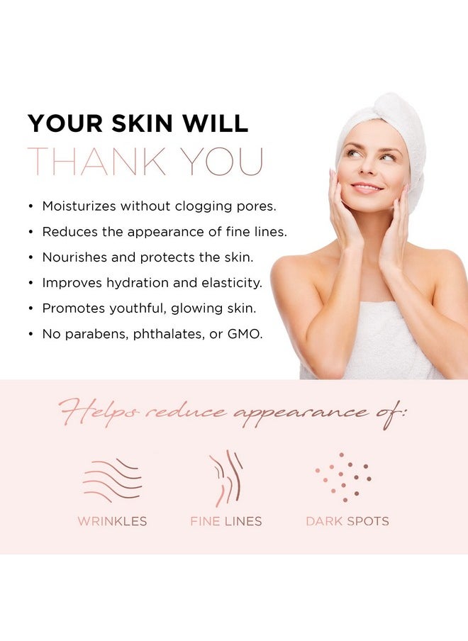 Azure Cosmetics Skin Treatment Mask - Deeply Hydrates, Tightens and Smooths Dry Skin, Softens Wrinkles and Fine Lines, Radiant and Glowing Skin