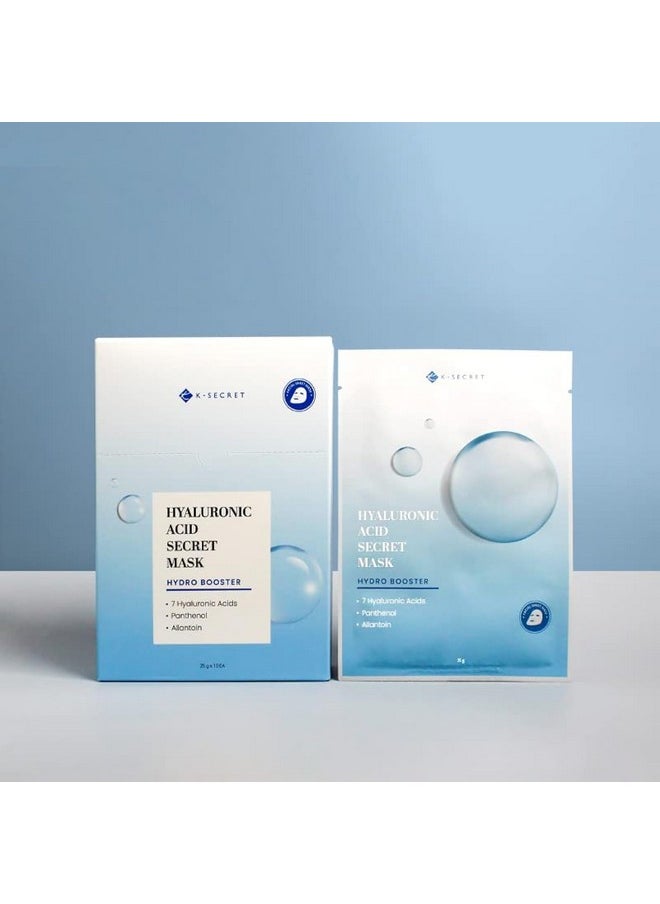 Hyaluronic Acid Secret Mask (10 sheets)