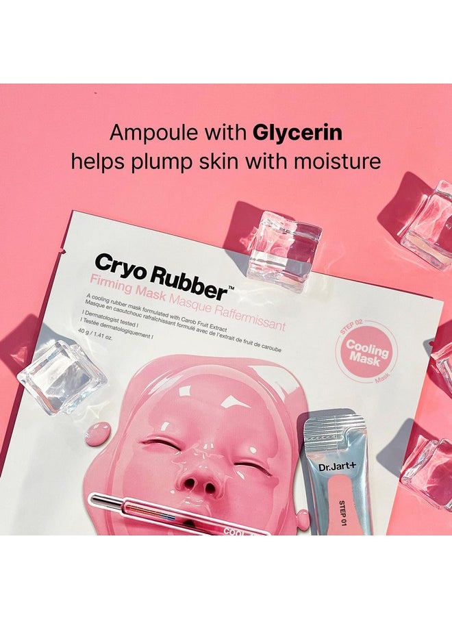 Dr.Jart+ Cryo Rubber Firming Face Mask | Korean Skin Care, 1.41 Ounce