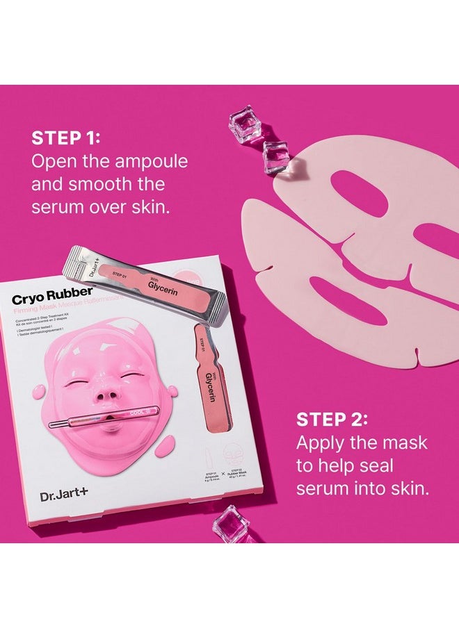 Dr.Jart+ Cryo Rubber Firming Face Mask | Korean Skin Care, 1.41 Ounce