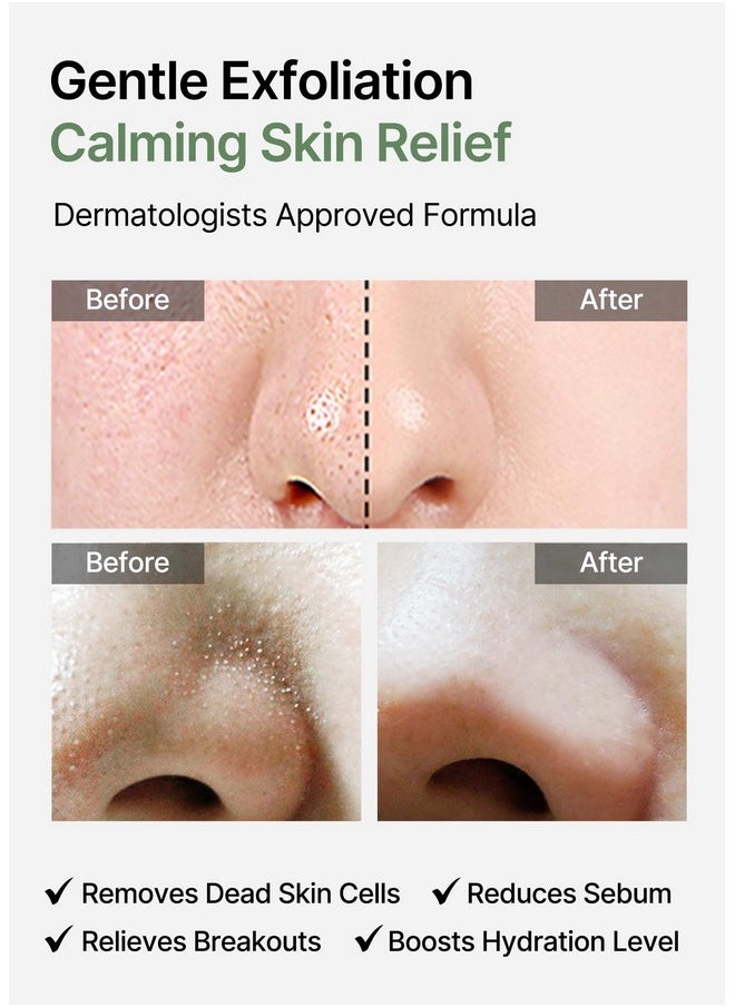 celimax Ji.Woo.Gae Heartleaf BHA Peeling Pad | with Heartleaf Extract, Exfoliating Toner Pads, Facial Peels, Hydrating, for Troubled Skin & Breakouts (60 Pads)