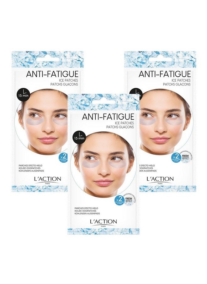 L'Action Paris Tired and puffy eyes reducer masks - TRIO