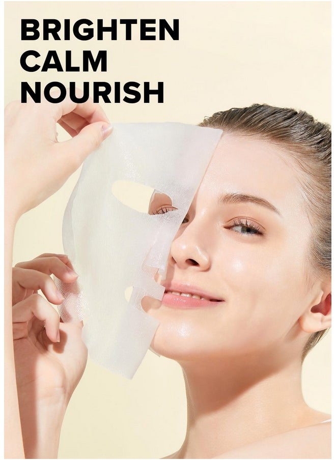 I DEW CARE Korean Glass Skin Sheet Mask 14 Variety Pack | Face Mask Pack For Perfect Skin Care Routine, 2 Week Intense Skincare Makeover with Collagen, Stocking Stuffers Christmas Gifts Sets, 14 Count