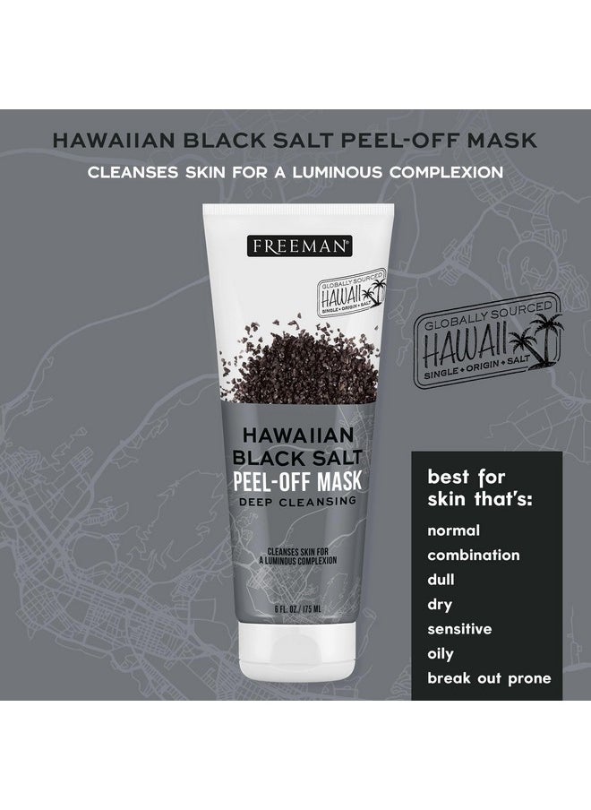 Freeman Exotic Blends Facial Mask 4 Piece Set, Peel-Off & Jelly Masks, Cleansing, Pore-Clearing & Hydrating Facial Masks, For All Skin Types, Includes Silicone Mask Brush, Vegan & Cruelty-Free