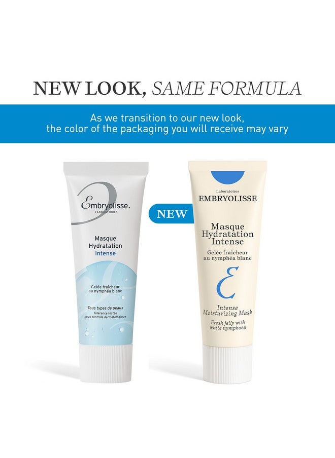 Embryolisse Intense Moisturizing Face Mask | Ultra-Hydrating Treatment with Hyaluronic Acid | Daily Skincare that Soothes, Plumps & Provides a Long-lasting Hydration, 1.7 fl.oz.