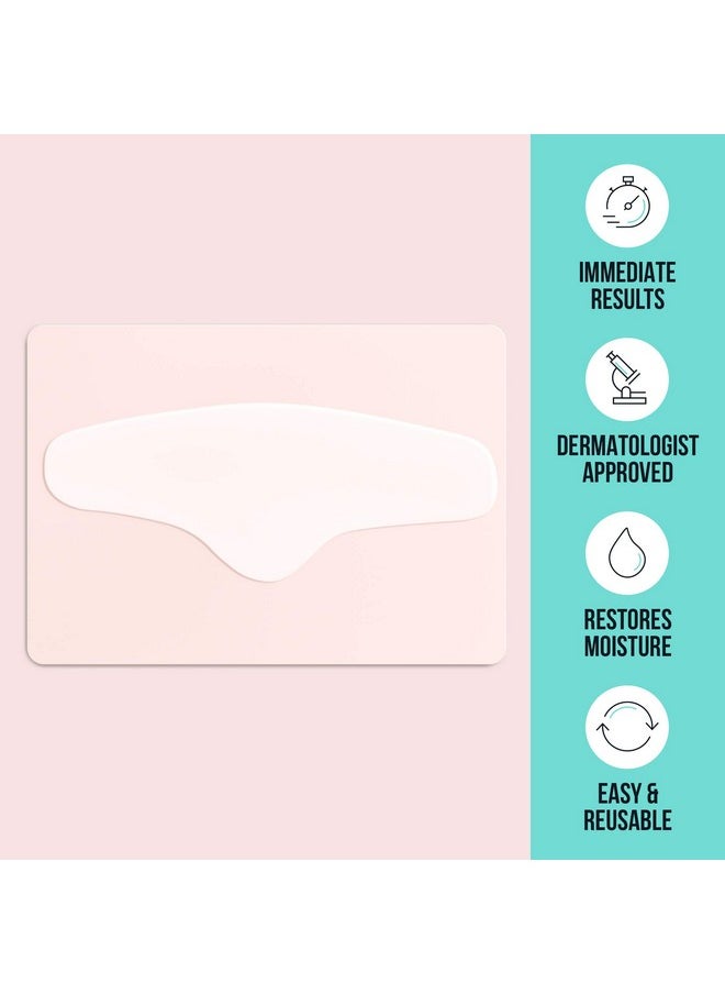 SiO Beauty BrowLift Forehead Anti-Wrinkle Patch - Rapid Overnight Reusable Silicone Patch to Reduce Furrows, Expression Lines, and Creases