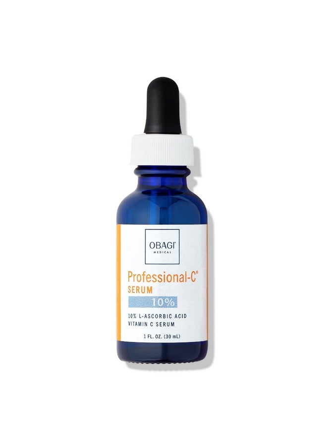 Obagi Professional-C 10% Vitamin C Serum - Helps Brighten Skin Tone and Minimize the Appearance of Fine Lines & Wrinkles s - Safe for Sensitive Skin - 1 oz