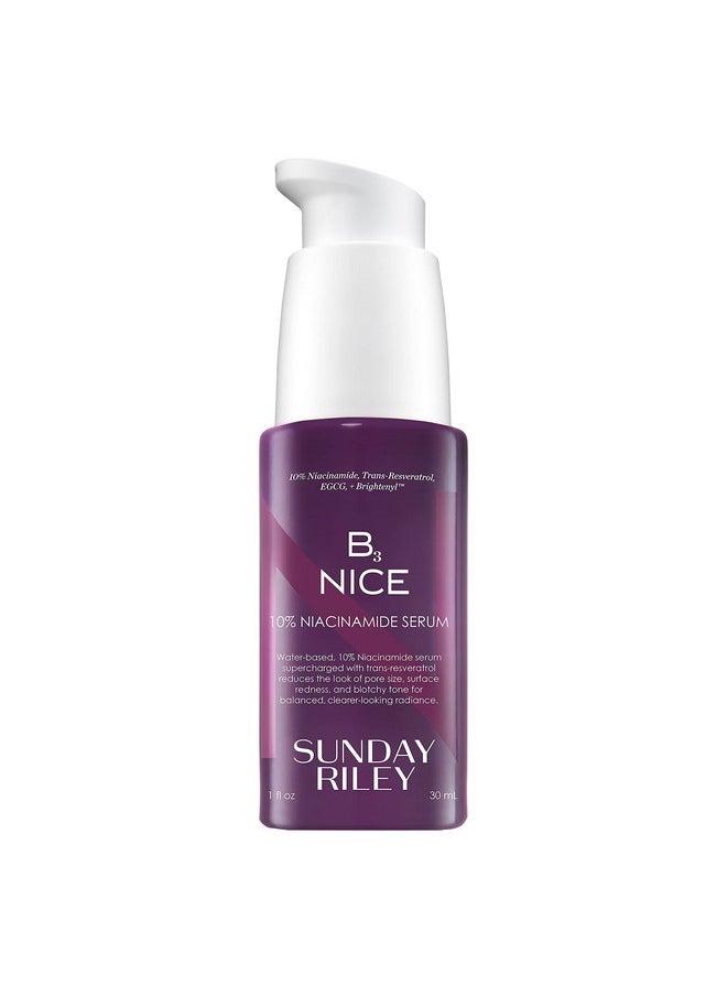 Sunday Riley B3 Nice 10% Niacinamide Serum 1.0oz