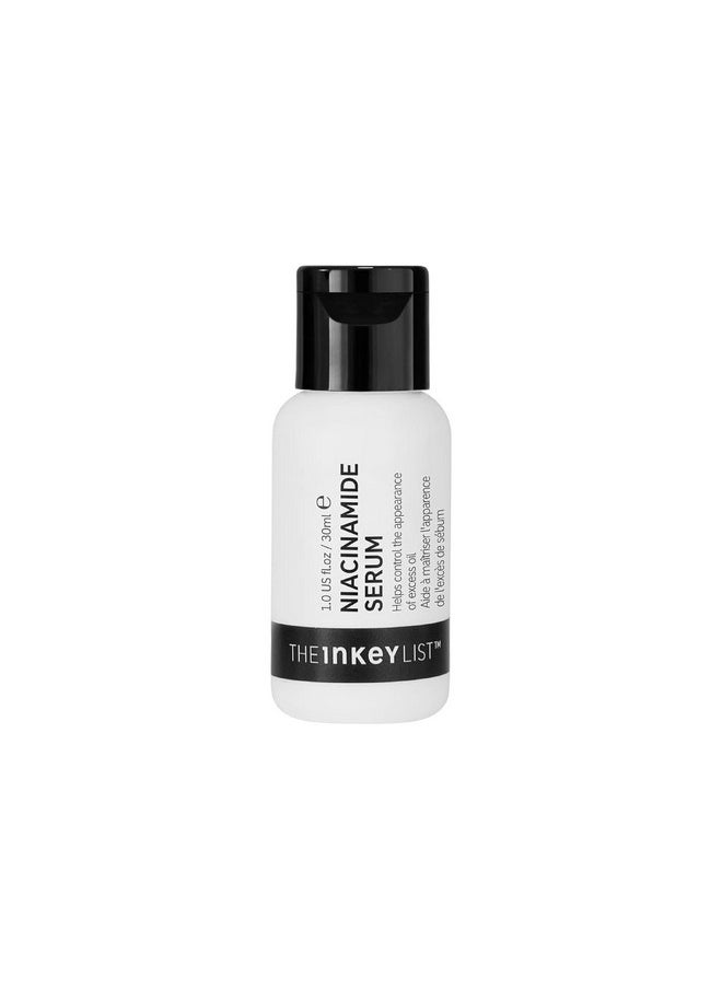 The INKEY List 10% Niacinamide Serum, Lightweight Oil Control Serum Helps with Blemishes and Appearance of Redness, Hydrating 1% Hyaluronic Acid 30ml, 1 fl oz