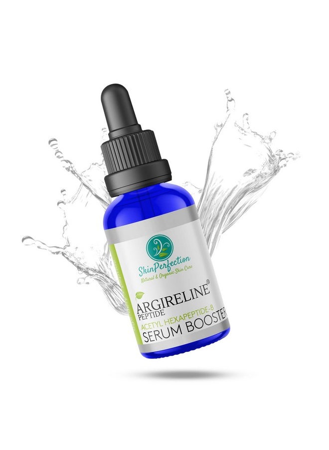 Skin Perfection Argireline Serum - Peptides Serum for Face with Acetyl Hexapeptide-8 for Fine Lines & Wrinkles - DIY Anti Aging Serum Argireline Booster Solution Mix with Any Skincare Products - 0.5oz
