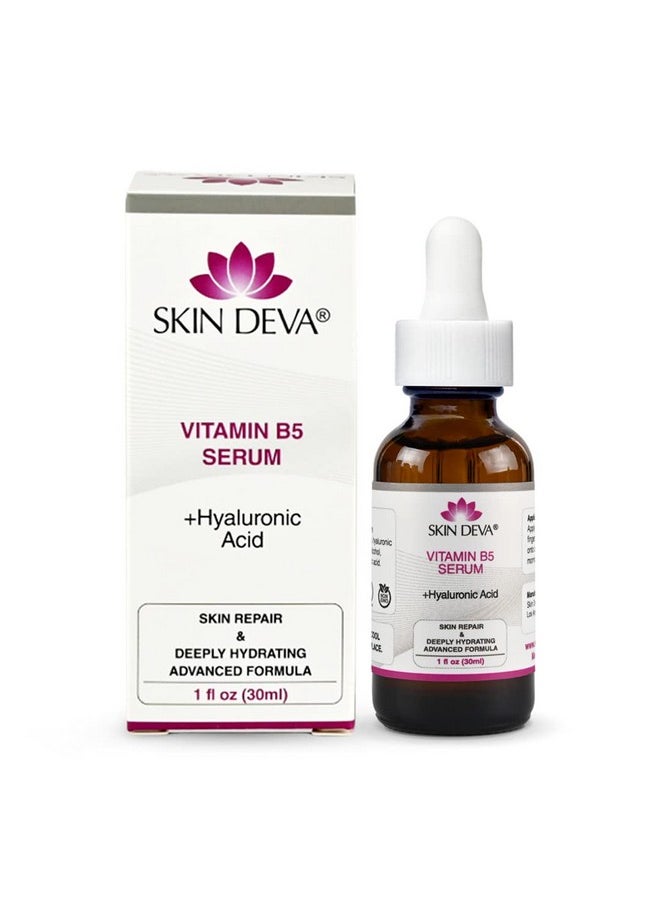SKIN DEVA Vitamin B5 + Hyaluronic Acid Serum For Face Skin Serum Packed with B5 Relieves Perfect Vitamin Serum