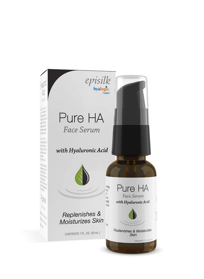 Hyalogic Episilk Pure HA Facial Serum - Face Serum with Hydrating Hyaluronic Acid - Moisturizing Skin Care to Soften & Hydrate the Skin - Non Greasy, Fragrance & Dye Free - 1oz