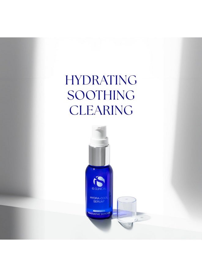 iS CLINICAL Hydra-Cool Serum, Refreshing and Hydrating Skin Face Serum, Anti-Blemish, Anti-Redness, 1 Fl Oz