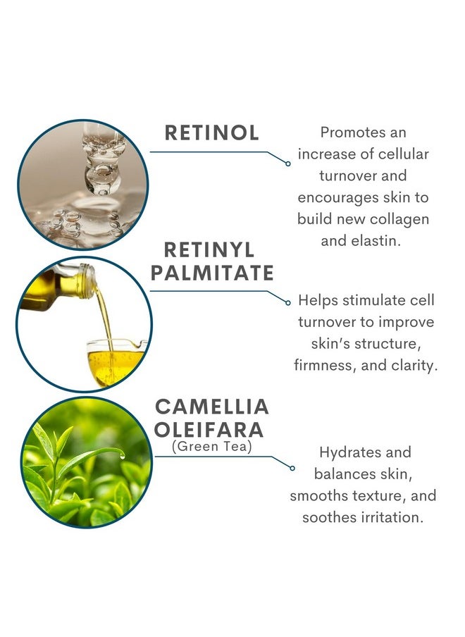 Serious Skincare Anti-Aging A Force XR Retinol Serum Concentrate for Face - Vitamin A, C and Glycolic Acid - For Smoothing Lines, Wrinkles and Large Pores - Resurface and Hydrate Skin - 1 Fl. Oz.