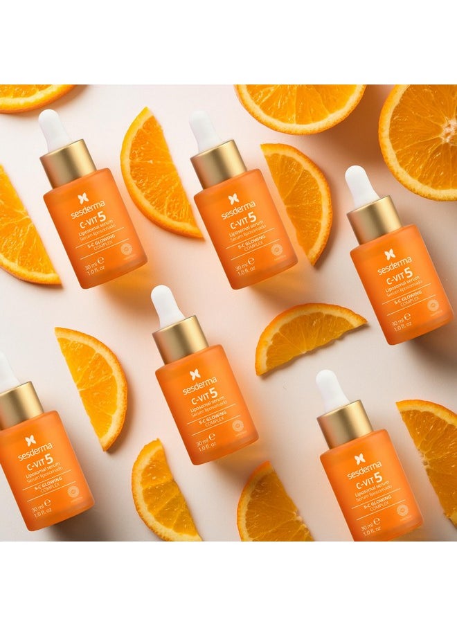 Sesderma C-VIT 5 Fusion Vitamin C Serum | Boosted Hydration, Radiant Glow, Antioxidant Defense | Targets Pigmentation | Pro Skincare Formula | 1.0 fl. oz