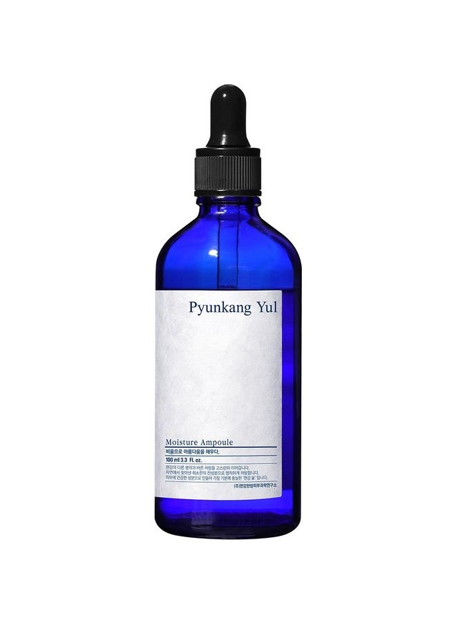 PYUNKANG YUL Moisture Ampoule - Korean Serum for Face - Making Moisture Barrier Maintaining the Skin Moisturized - Rapid Soothing Daily for Oily and Combination Skin Types - 3.4 Fl Oz