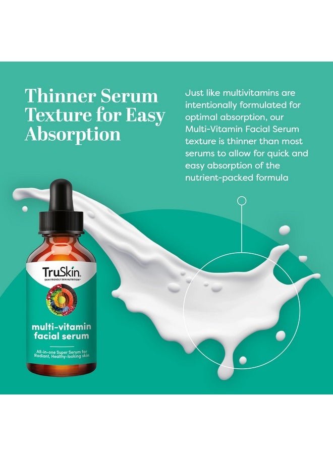 TruSkin Facial Serum with 11 Plant-Derived Vitamins & Minerals for Radiant, Healthy Skin