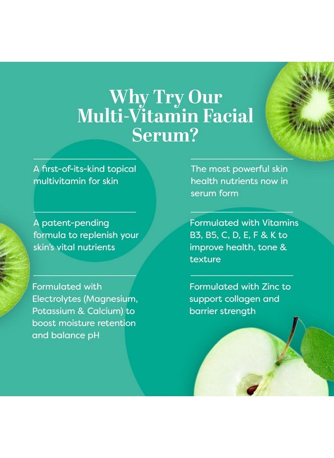 TruSkin Facial Serum with 11 Plant-Derived Vitamins & Minerals for Radiant, Healthy Skin