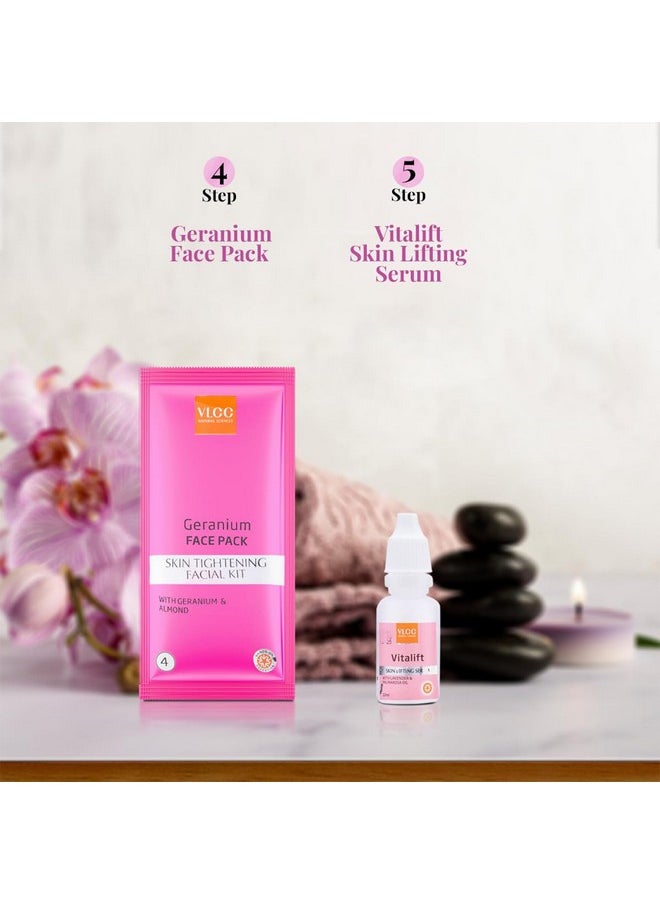 VLCC Skin Tightening Facial Kit (6 Facials)(240gm+12ml)