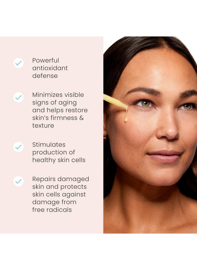 Timeless Skin Care Coenzyme Q10 Serum - Skin Care Serum for Smoothing Skin - Fragrance-Free Coenzyme Q10 Serum with Hyaluronic Acid - Antioxidant Serum for Skin Care - 1 oz