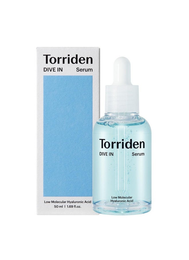 Torriden DIVE IN Hyaluronic Acid Serum 50ml (1.69 fl.oz.) | Deep Hydration to Get Glow Skin | Hyaluronic Acid, Panthenol, Allantoin | Korean Facial Serum
