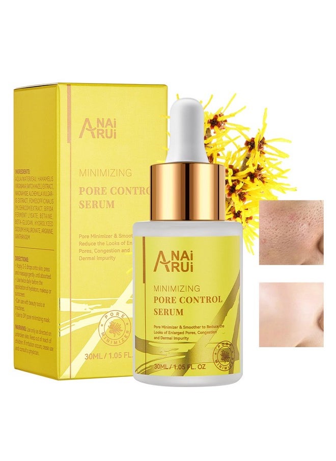 ANAI RUI Pore Minimizer Serum, Pore Minimizer for Face, Pore control,Minimizing, Shrinking, Tightening Pores, Refine Skin Texture 1 fl.oz