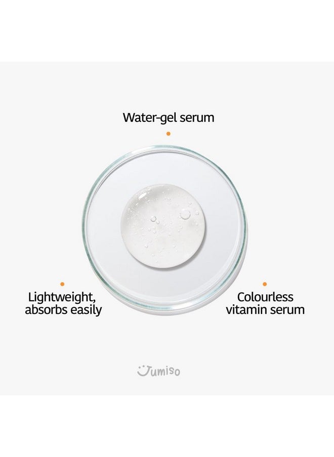 JUMISO All Day Vitamin Serum, Brightening & Balancing Facial Serum 30ml, 1.01 fl oz, 86.14% of Vitamin Tree Extract, 20,000ppm of Niacinamide