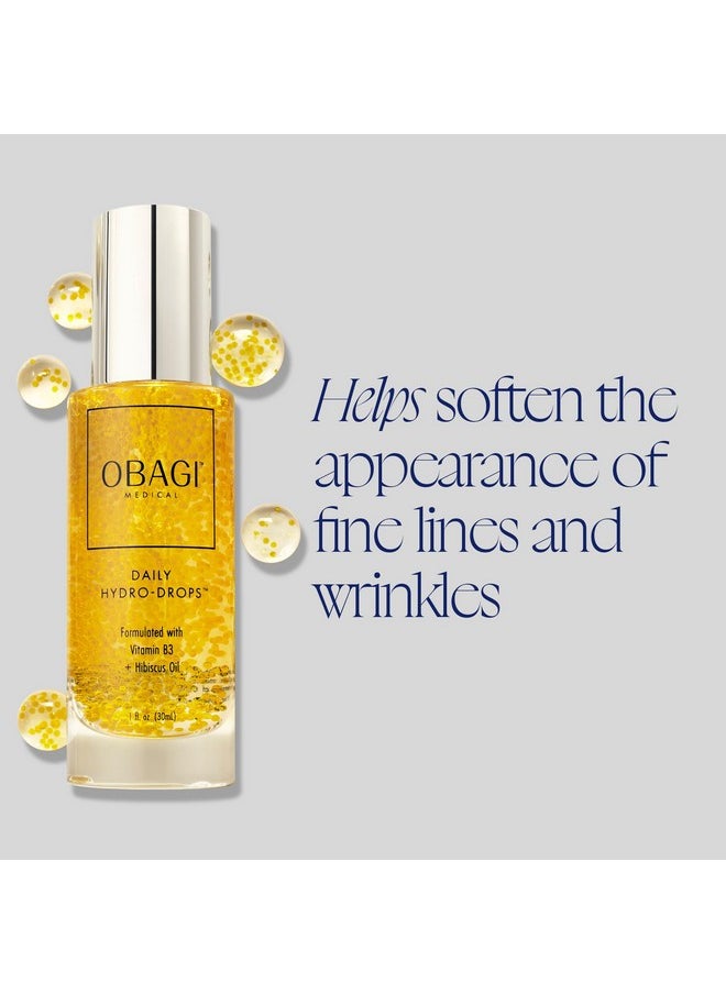 Obagi Daily Hydro-Drops Facial Serum - Hydrates & Helps Soften the Appearance of Fine Lines & Wrinkles - 1 oz