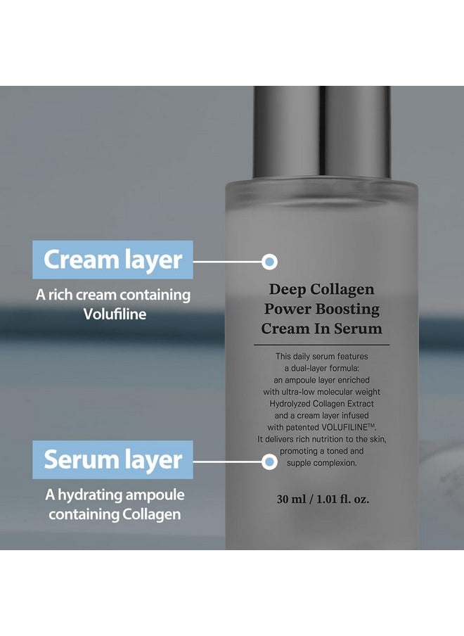 SUNGBOON EDITOR Deep Collagen Anti-wrinkle Cream In Serum | Collagen & Niacinamide Face Serum for Women | Hydrating for Sensitive Skin | Glass Skin Korean Skincare